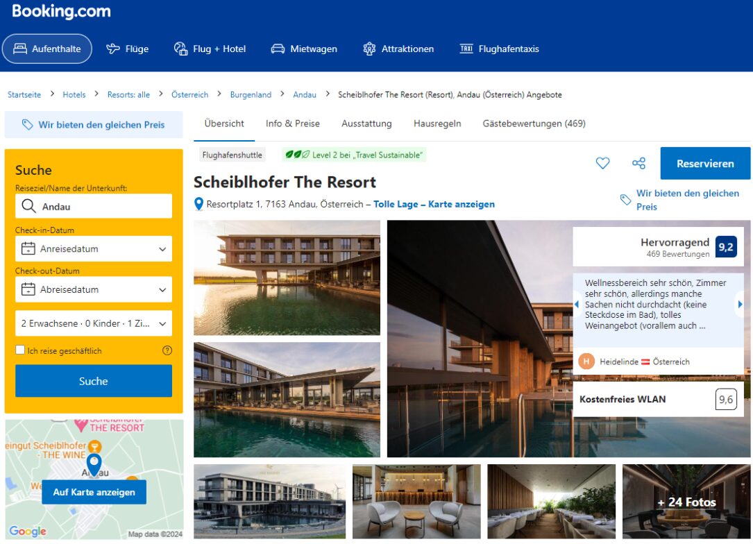 The Resort Scheiblhofer Booking.com