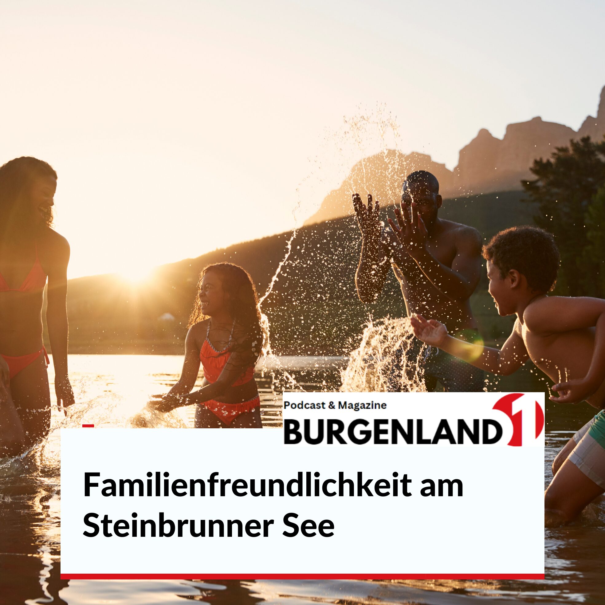 Familienfreundlichkeit am Steinbrunner See