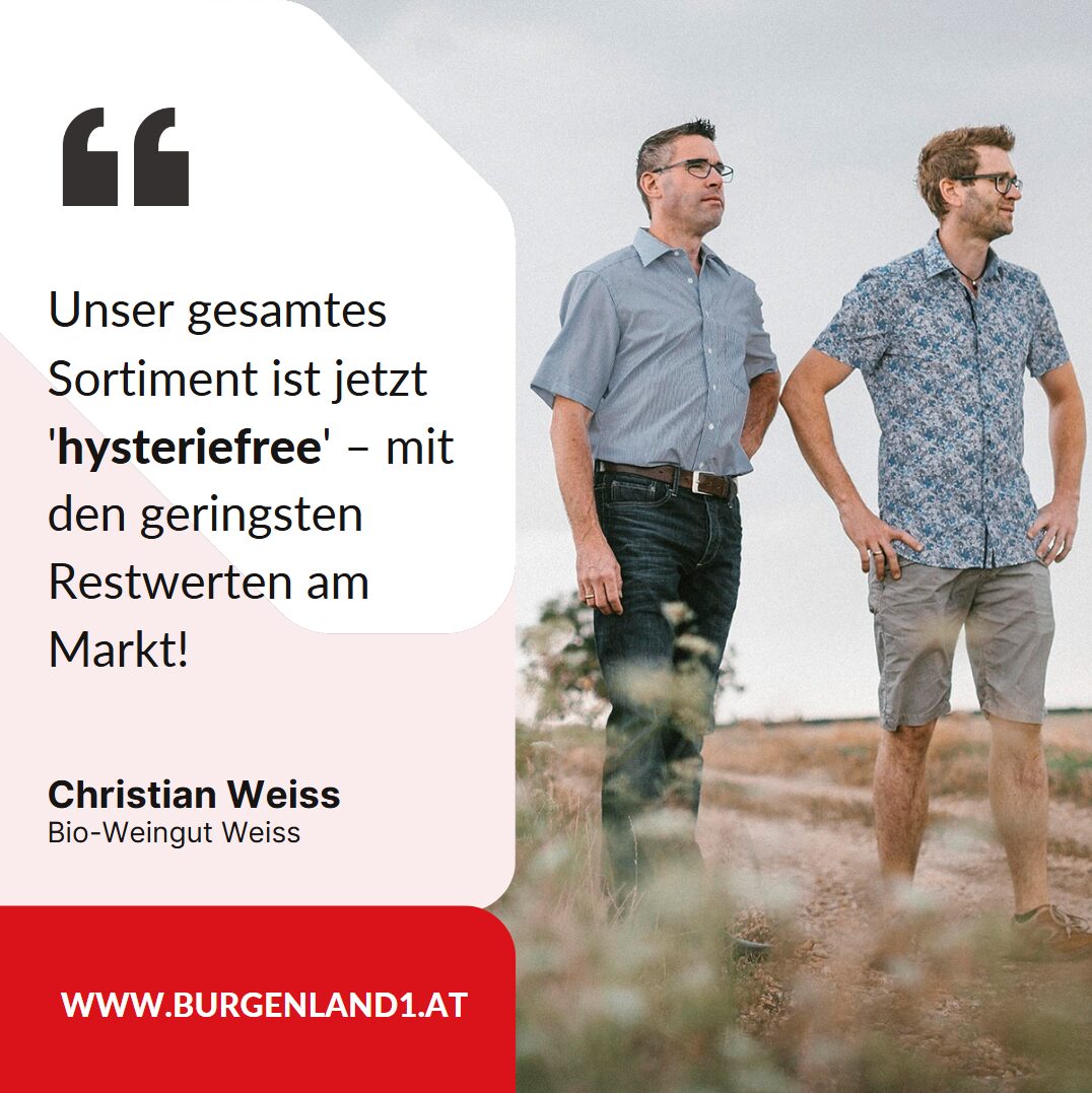 Christian Weiss hysteriefree Wein