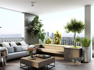 Balkon Deko ohne bohren Kreative Ideen für stilvolle Gestaltung