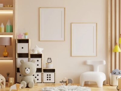 Kinderzimmer in Beige stilvoll und gemütlich einrichten