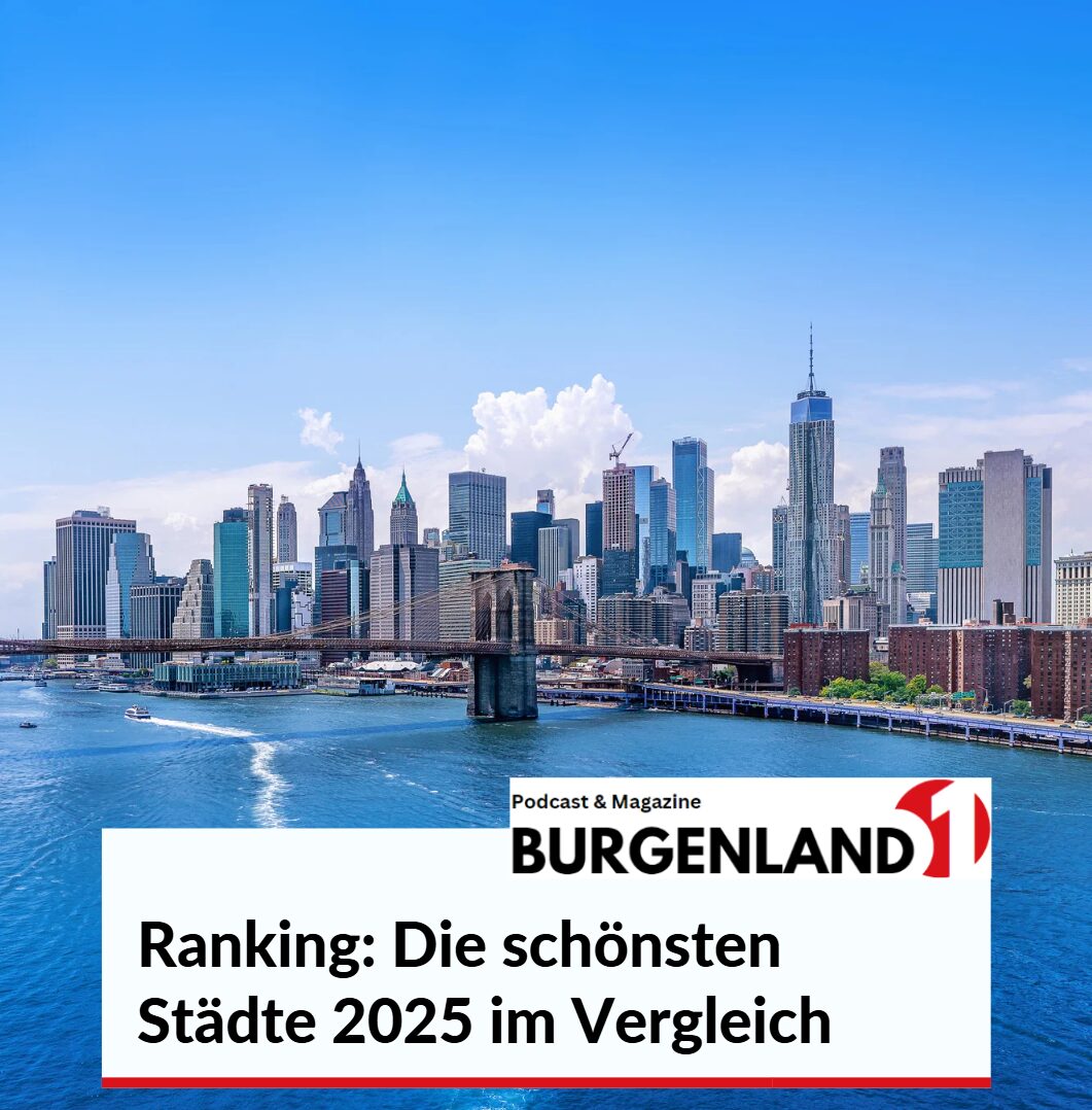 Ranking Die schönsten Städte 2025 im Vergleich