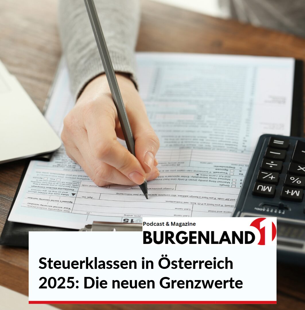 Steuerklassen in Österreich 2025 Die neuen Grenzwerte