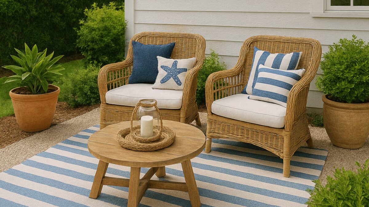 Terrasse Maritim Gestalten Frischer Style für deinen Außenbereich