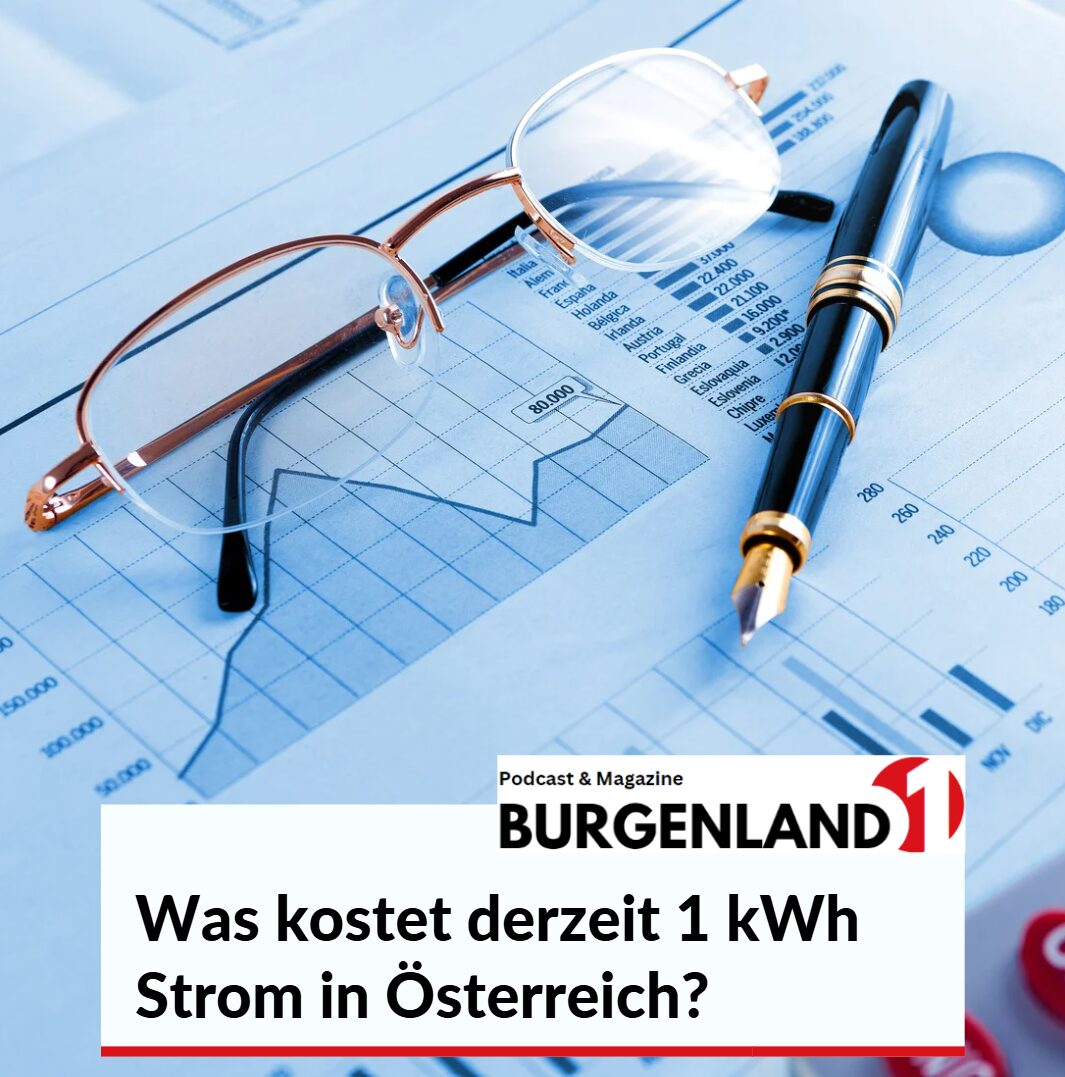 Was kostet derzeit 1 kWh Strom in Österreich