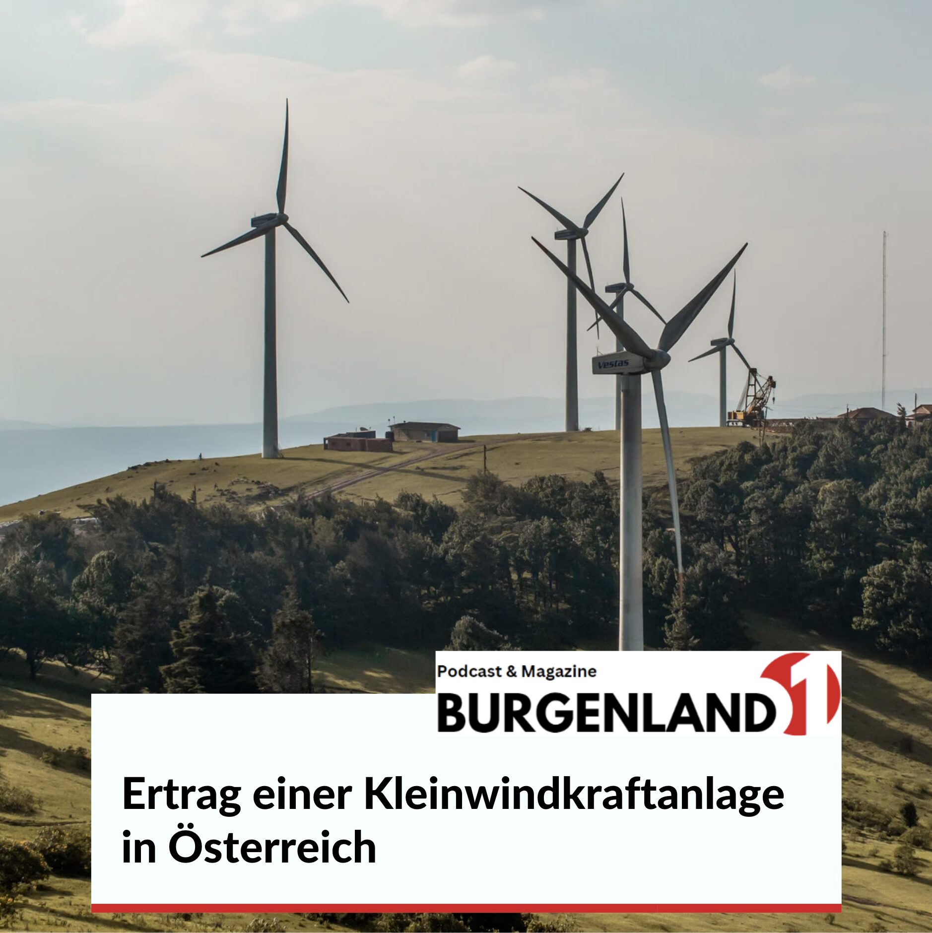 Ertrag einer Kleinwindkraftanlage in Österreich