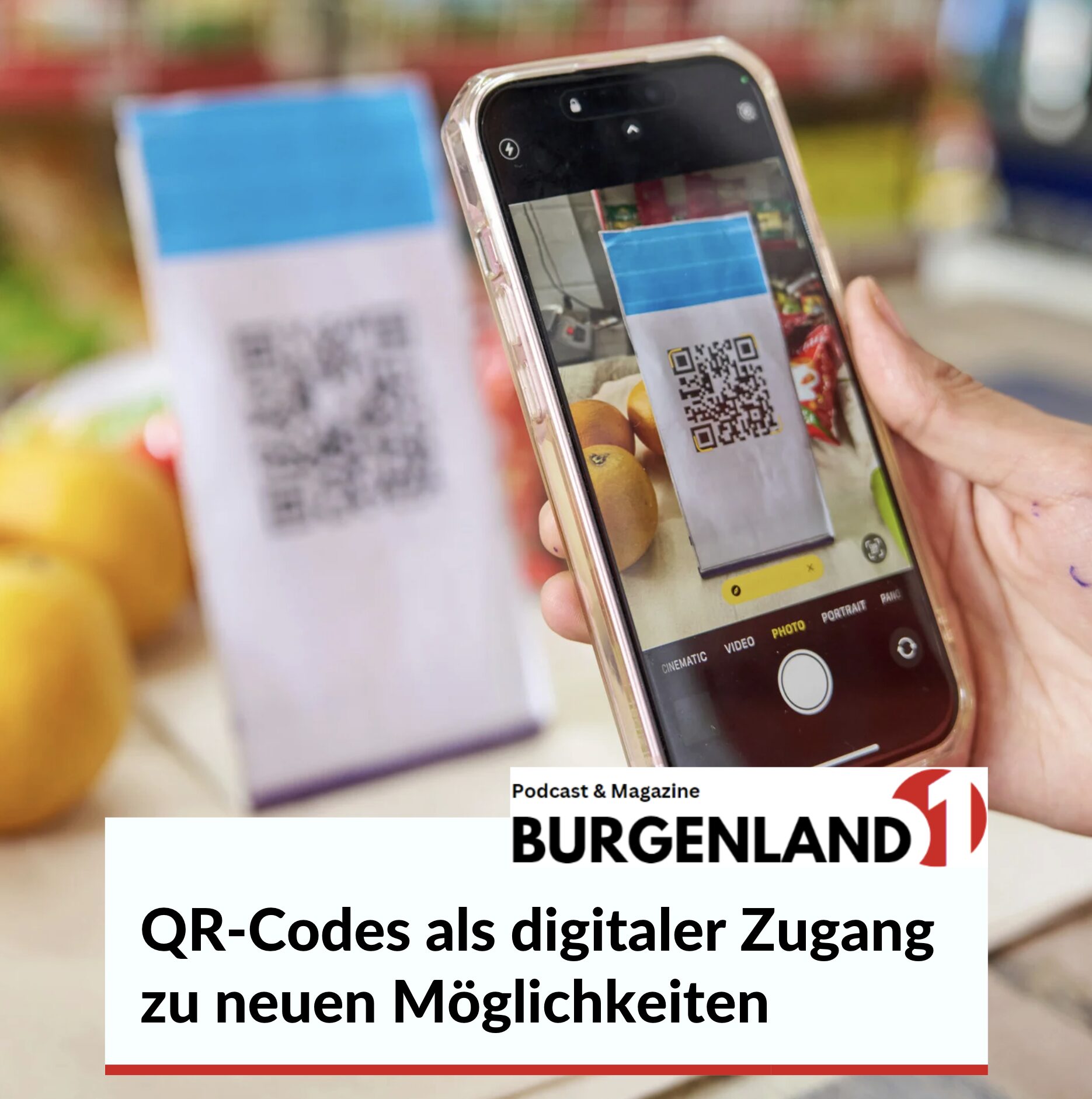 QR-Codes als digitaler Zugang zu neuen Möglichkeiten QR-Codes als digitaler Zugang zu neuen Möglichkeiten