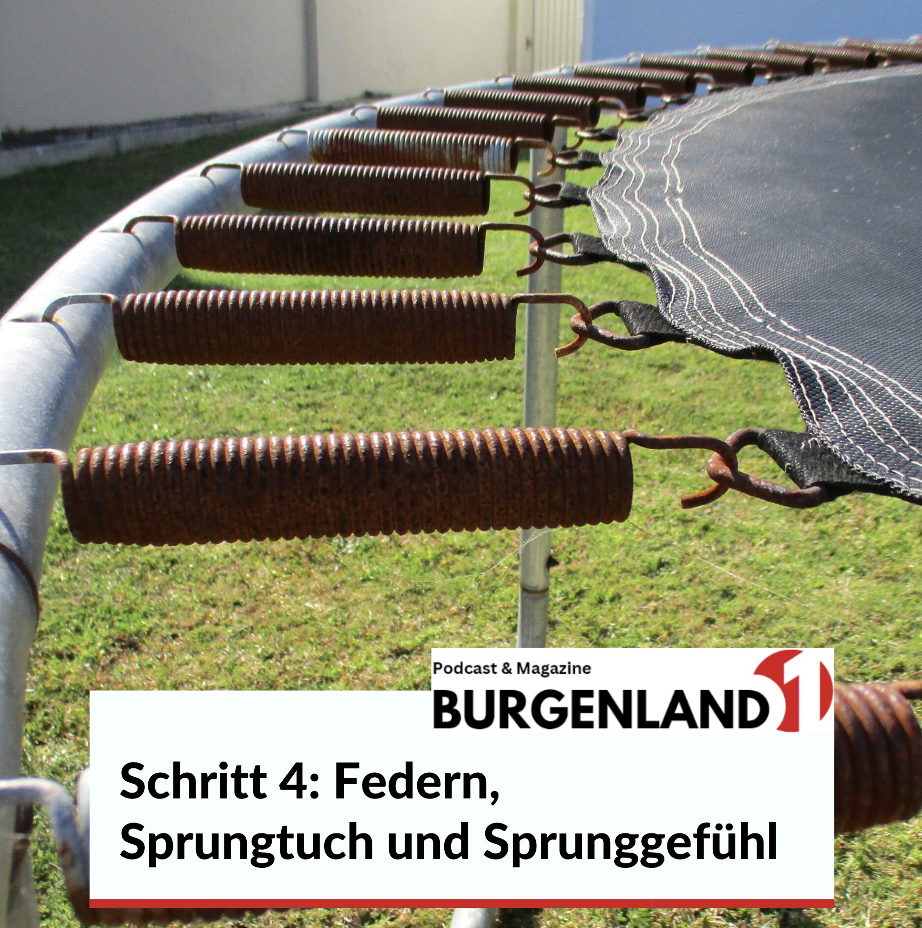 Schritt 4: Federn, Sprungtuch und Sprunggefühl Schritt 4: Federn, Sprungtuch und Sprunggefühl