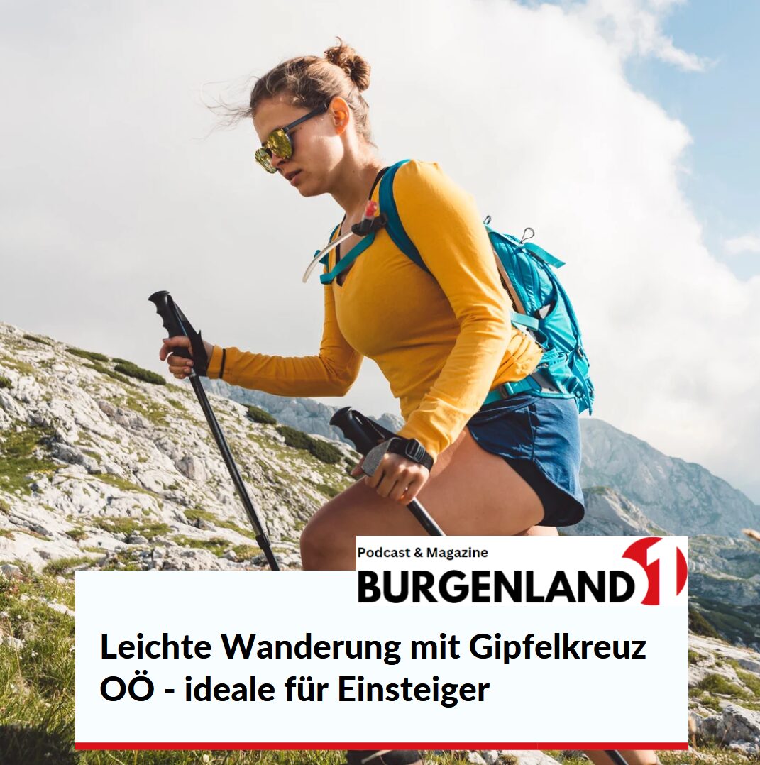 Leichte Wanderung mit Gipfelkreuz OÖ - ideale für Einsteiger Leichte Wanderung mit Gipfelkreuz OÖ - ideale für Einsteiger