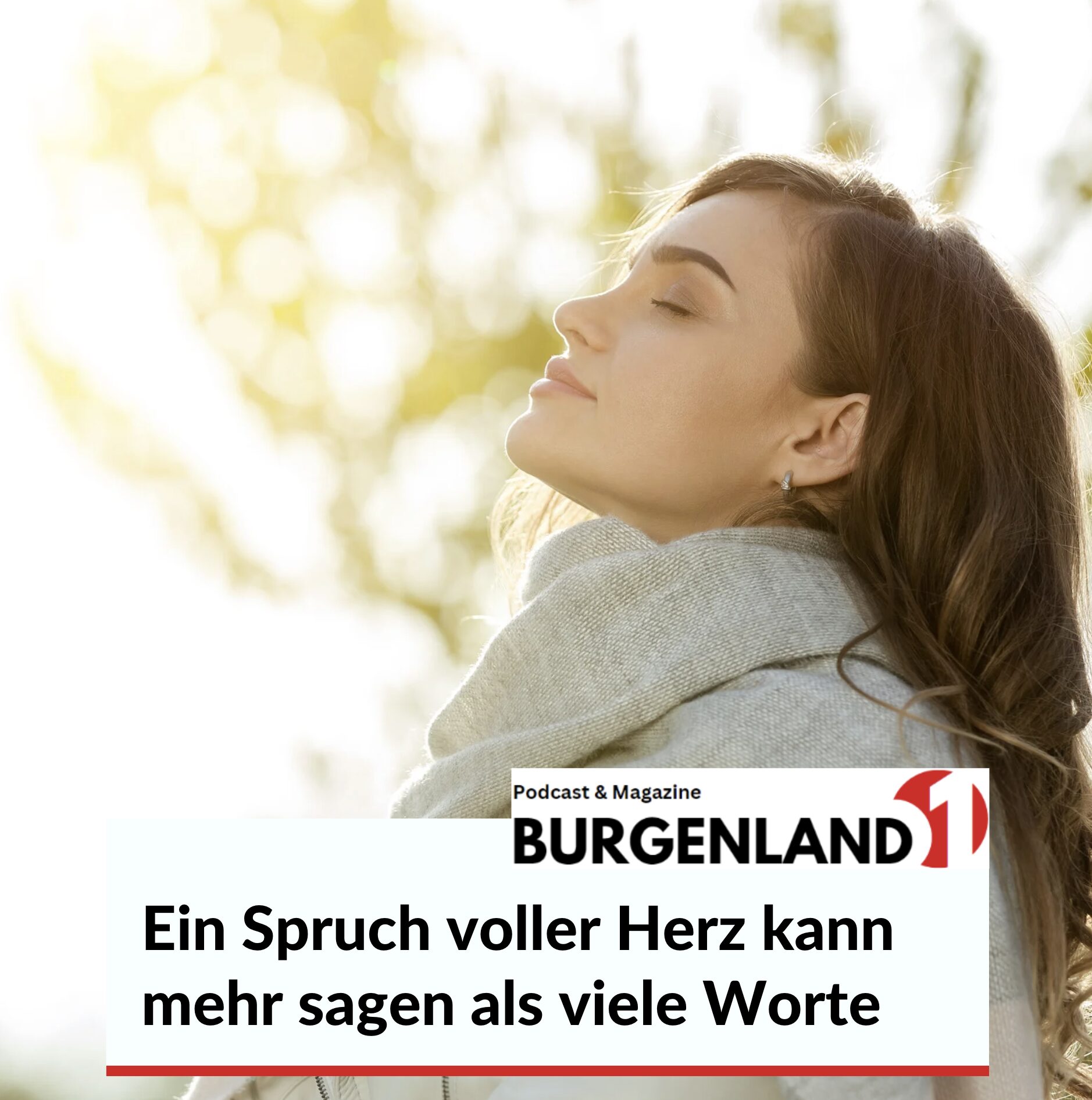 Ein Spruch voller Herz kann mehr sagen als viele Worte Ein Spruch voller Herz kann mehr sagen als viele Worte