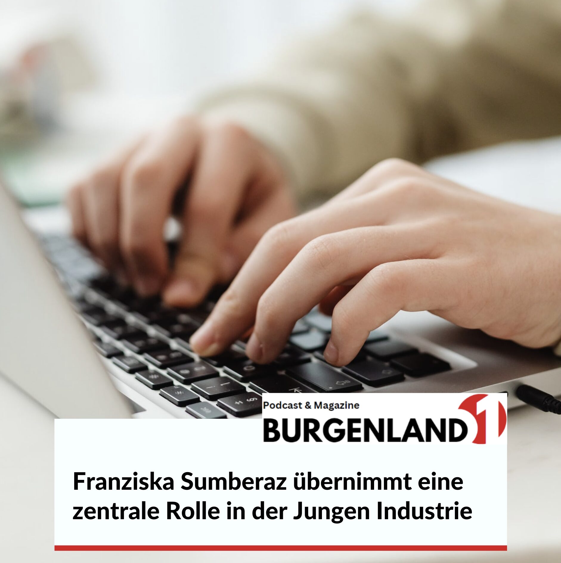 Franziska Sumberaz übernimmt eine zentrale Rolle in der Jungen Industrie Franziska Sumberaz übernimmt eine zentrale Rolle in der Jungen Industrie