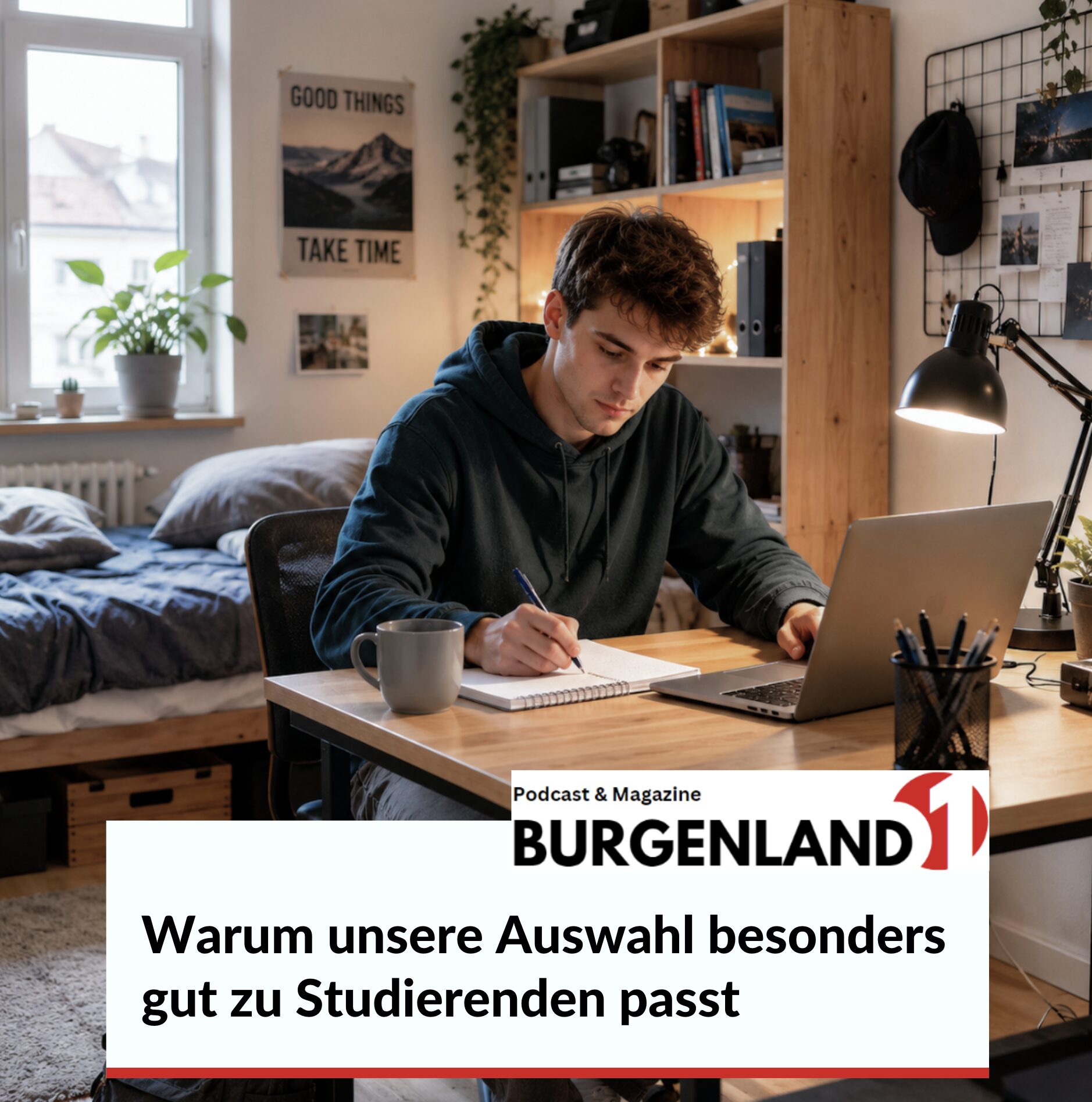 Warum unsere Auswahl besonders gut zu Studierenden passt Warum unsere Auswahl besonders gut zu Studierenden passt